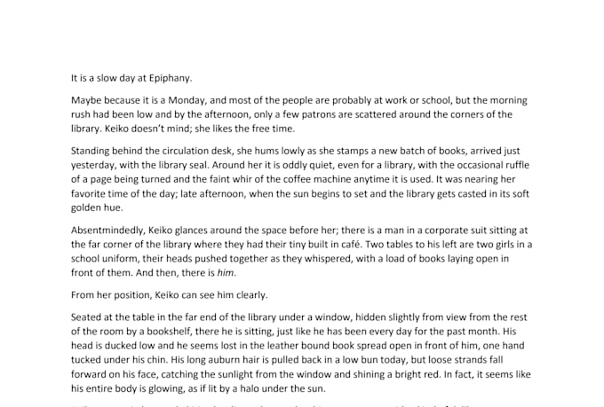 write or ghostwrite your fiction story